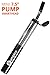 PUMPICO NEW Mini Bike Pump - Universal Bicycle Pump For Presta And Schrader Valve - Functional and Sturdy Aluminum Alloy Body and Ergonomical Handle with Smarthead Nozzle – Pressure Up to 140 PSI
