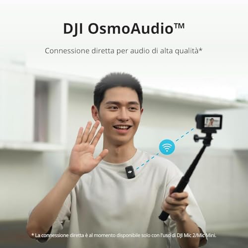 Osmo Action 4 Combo Essenziale - Action cam impermeabile 4K/120fps con sensore 1/1.3”, macchina fotografica subacquea,incredibili immagini con scarsa illuminazione,prestazioni cromatiche a 10 bit