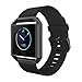 Simpeak Band Compatible with Fitbit Blaze, Silicone Replacement Band Strap Replacement for Fitbit Blaze (Without Frame), Large Black