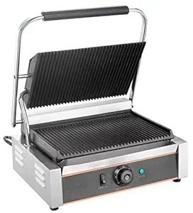 mazoria Stainless Steel 2 Jumbo Bread Sandwich Griller