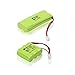 Replacement BP12RT, BP20R Transmitter and Receiver Battery for Dogtra 300M, YS500, SureStim H Plus, 302M, 280 NCP, SureStim M Plus Dog Training Collars