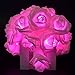 NYKKOLA 20 LED Battery Operated String Flower Rose Fairy Light Wedding Room Garden Christmass Decor (Pink)