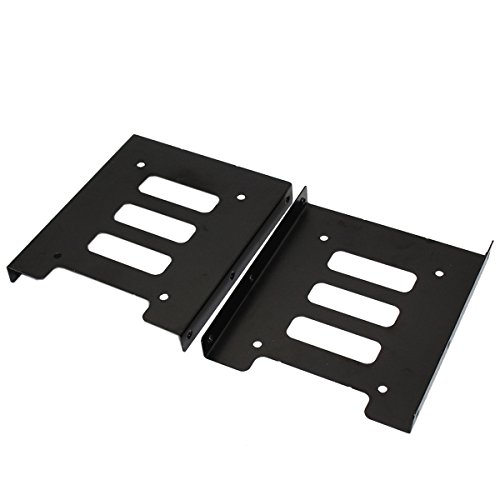 SSD Mounting Bracket, SNANSHI SSD Bracket 2.5 to 3.5 Adapter SSD HDD Metal Mounting Bracket Adapter Hard Drive Holder for PC SSD (Pack of 2)