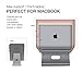 Laptop Stand, Bestand Macbook Cooling Stand & Cell Phone Stand iPhone Stand Sales Mix, Grey (Patented)