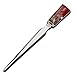 Mother of Pearl Letter Opener Red Metal Steel Knife Office Sword Blade Hand Envelope Opener Gift Orchid Design