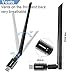 USB WiFi Adapter 1200Mbps for PC Desktop Laptop, Dual Band (2.4G/300Mbps+5G/866Mbps) Network LAN Card with High Gain External Antenna for Windows Vista/7/8/8.1/10 MAC Linux