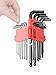 TEKTON Ball End Hex Key Wrench Set, 13-Piece (1.27-10 mm) | 25272