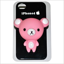 Ec00155D 3D Rilakkuma Iphone 4S Case Hard Case Cover For Apple Iphone4 4G/4S + Free Screen Protector (9781111300135)