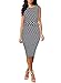 Voinnia® Women's Vintage Pinup Polka Dot Pencil Business Dress