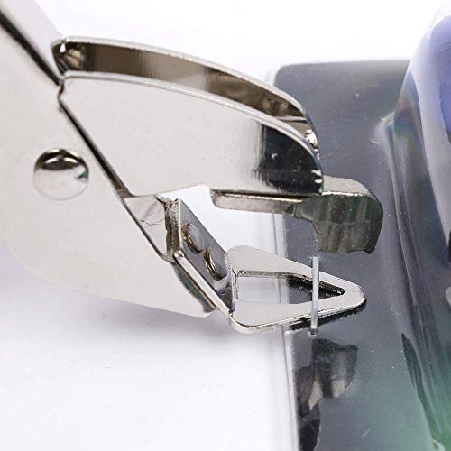 Staple removers Staple Pull Office Staple Removal Tool Hand-held Comfort and Energy Saving, no Damage to Paper for Office(Pink and Blue)