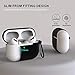 LOZA for AirPods Pro Case Protective Cover,Full Protective Anti- Scratch Headphone Case for AirPods Pro 2019,Soft Silicone Skin Cover Case Compatible for Apple AirPods Pro (Black)