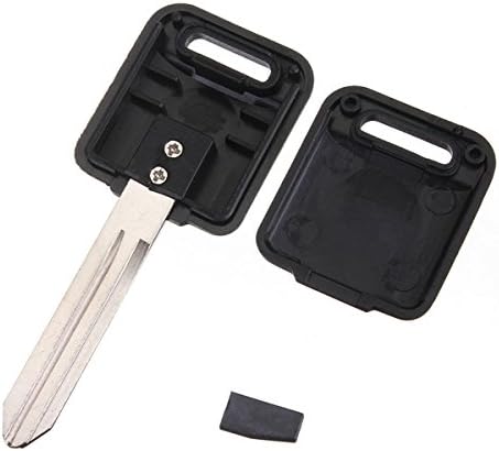 Replacement Chip Key Uncut Ignition Blank Chipped Car Key For Nissan 46