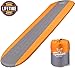 Self Inflating Sleeping Pad Lightweight - Compact Foam Padding Waterproof Inflatable Mat - Best for Camping Hiking Backpacking - Thick 1.5 Inch for Comfortable Sleep - Insulated Camping Mattress