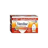 Abbott Similac Sensitive for Fussiness and Gas, Ready to Feed, 8 Count
