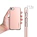 Spigen Thin Fit Designed for iPhone SE 2022 Case/iPhone SE 3 Case 2022 / iPhone SE 2020 Case/iPhone 8 Case/iPhone 7 Case - Rose Gold