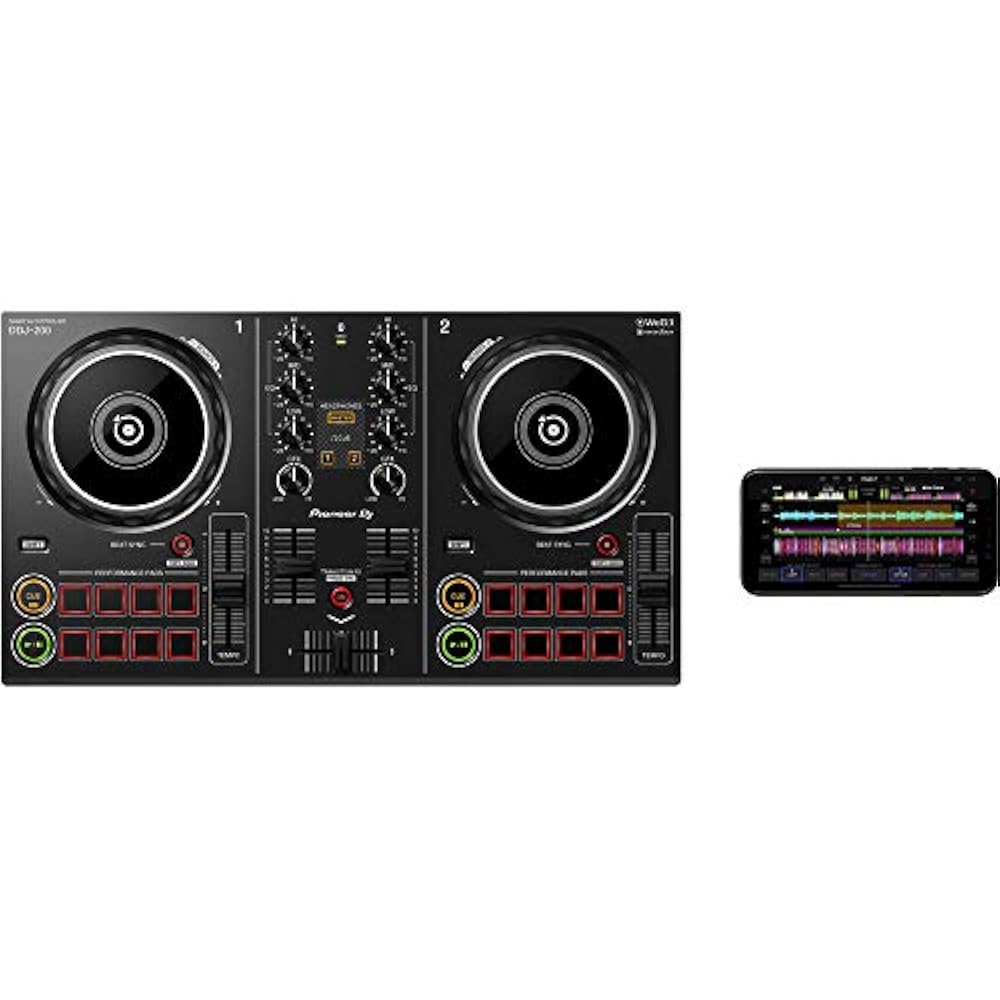 Pioneer DJ Smart DJ Controlador (DDJ-200) - Imagen 3