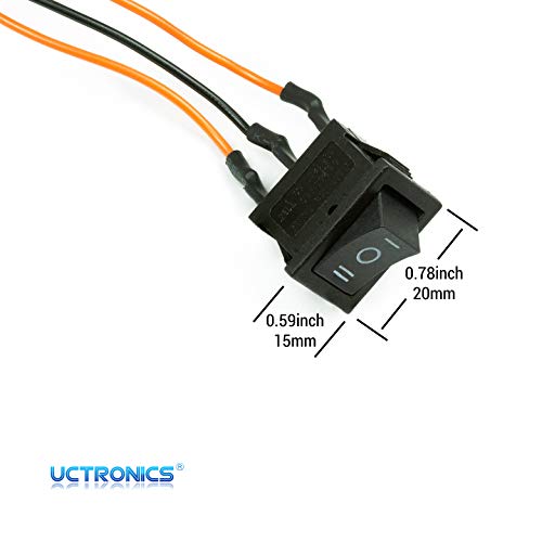 5 UCTRONICS+Controller+Ajustable+Potentiometer+Forward+Brake+Reverse