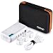 Odoga Voltage Converter 220V to 110V Travel Adapter with 4 USB Ports 3 AC Outlets and UK/Europe/AUS International Travel Plugs for More Than 150 Countries