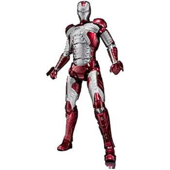 Bandai Tamashii Nations Sh Figuarts Iron Man Mk V Hall Of Armor Set Iron Man 3 Action Figure