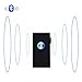 ETvalley 2-In-1 Switchable Bluetooth Audio Transmitter and Receiver with a 3.5mm Jack Plug for PC, Phones, Tablets and MP3 Player, Color Black
