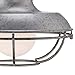 Franklin Iron Works Franklin Park Rustic Industrial Farmhouse Vintage Outdoor Barn Light Fixture Galvanized Steel Open Cage 13