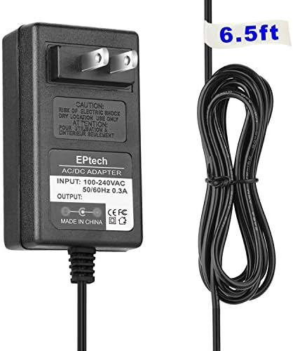AC Adapter Replacement for Yamaha Yamaha PSR-E243, PSR-E343 Portable Keyboards