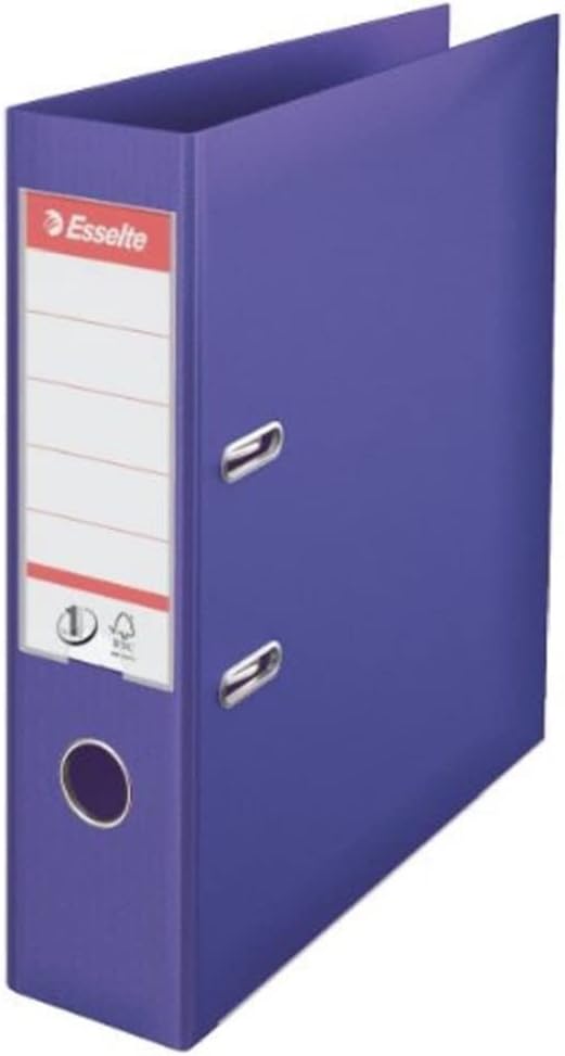 Esselte Power A4 75mm Spine Violet Lever Arch File