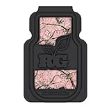 Realtree Girl Floor Mats (AP Camo Pink, Durable Molded PVC, Set of 2)
