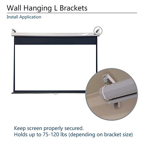 1 Elite+Screens+L+Brackets+Construction+Adjustable