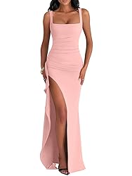 LAGSHIAN Women's Elegant Square Neck Sleeveless