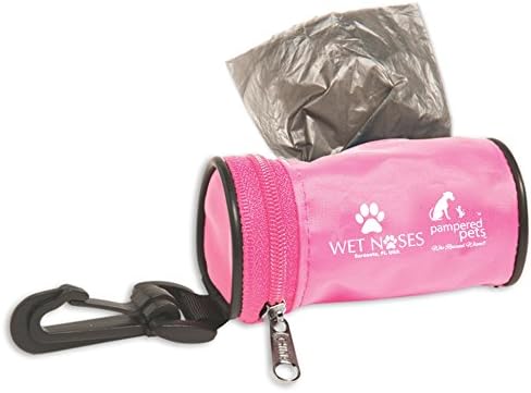 Pampered Pets Wet Noses Bag Dispenser, Pink