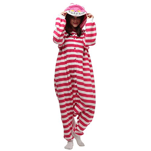 VU ROUL Unisex Adults Costumes Kigurumi Onesie Cheshire Cat Size UK M