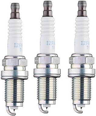 Mumaxun 3pcs Replacement 6994, IZFR6K-11, 9807B-5617W Iridium Spark Plug for Acura/Honda V6-Accord,MDX,TL,RL,CL and More