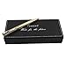 Penneed Ballpoint Pen with Gift Box, Retractable Pen for Men Women Executive Business Office School Supplies, Refillable 1.0mm Black Ink B5 (Gold)