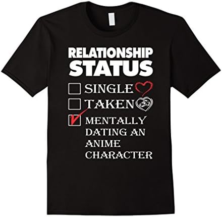 Mens Funny I Love Anime Shirts Anime Lover Gifts Anime Tee Shirts Medium Black