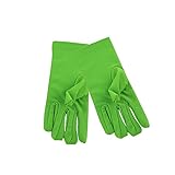 Demarkt Children Magicians Perform Gloves Costume Gloves Gloves (Green)