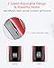 SUPRENT Hair Clippers for Men,All-Steel Self-Sharp Blade Cordless Hair Clippers Set, Long Service Life and Low Noise Hair Trimmer, with LED Display Hair Cutting Kit for Family