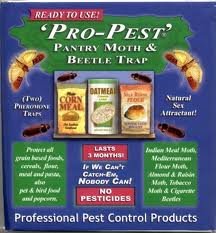 Pro pest pantry moth & beetle traps 2 pre-baited traps