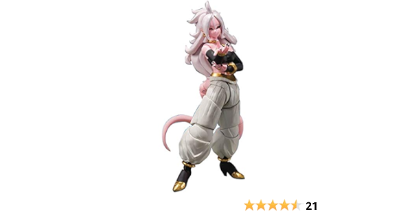 dragon ball z the android battle with dragon ball fighterz android 21 figure