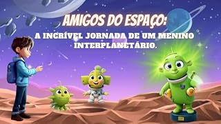 Livro Amigos do espaço : A incrivel jornada de um menino interplanetário