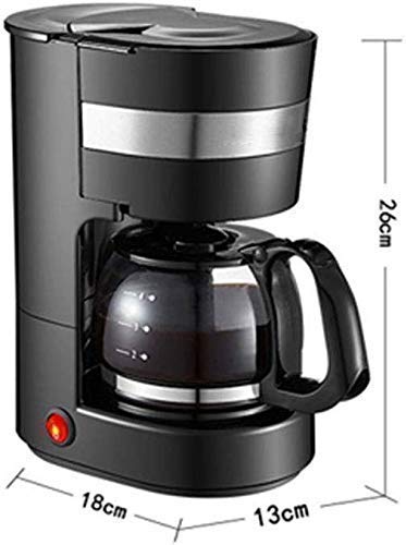 YAeele Kaffeemaschine, Haushalt Kaffeemaschine, Drip-Automatik Filterglas Kaffeekanne, Temperiergeräte Isolierung Basis… – Bild 3