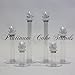 Cake Stand Glass Candle Votive Set 6 Tier (Style V134)