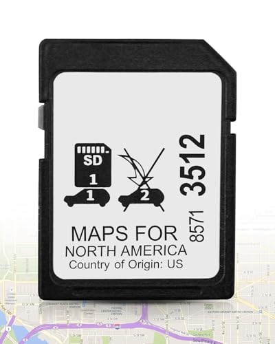 2024 Version Navigation SD Card Replace 85713512 Fit for Buick Enclave Encore Envision Cadillac CT4 CT5 XT5 XT6 CT6 Escalade Chevrolet Blazer Camaro Colorado Equinox Malibu Silverado
