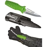 SALVIMAR PREDATHOR Compact Stainless Steel Scuba Diving Knife with Sheath