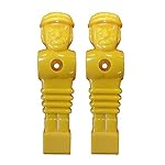2 Yellow Imperial Replacement Foosball Men