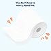 White Cloud Strong & Soft 2 Ply Toilet Paper, 48 Mega Rolls (Pack of 4 with 12 Rolls Each), 308 Sheets (Pack of 12)