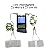 Blue Jay Brand tens Unit Muscle Stimulator Machine with Electrode Pads & 8 Preset Modes