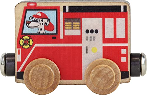 Maple Landmark NameTrains Fire Truck - Made in USA