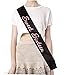 16th Birthday Sash and Tiara for Girls - Fabulous Set: Glitter Sash + Gravity Rhinestone Pink Premium Metal Tiara, 16th Birthday Gifts for Sweet 16 Birthday Party