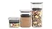 Planetary Design Airscape Lite Plastic Food Storage Canister, 64 oz - Patented Airtight Lid Preserves Food Freshness